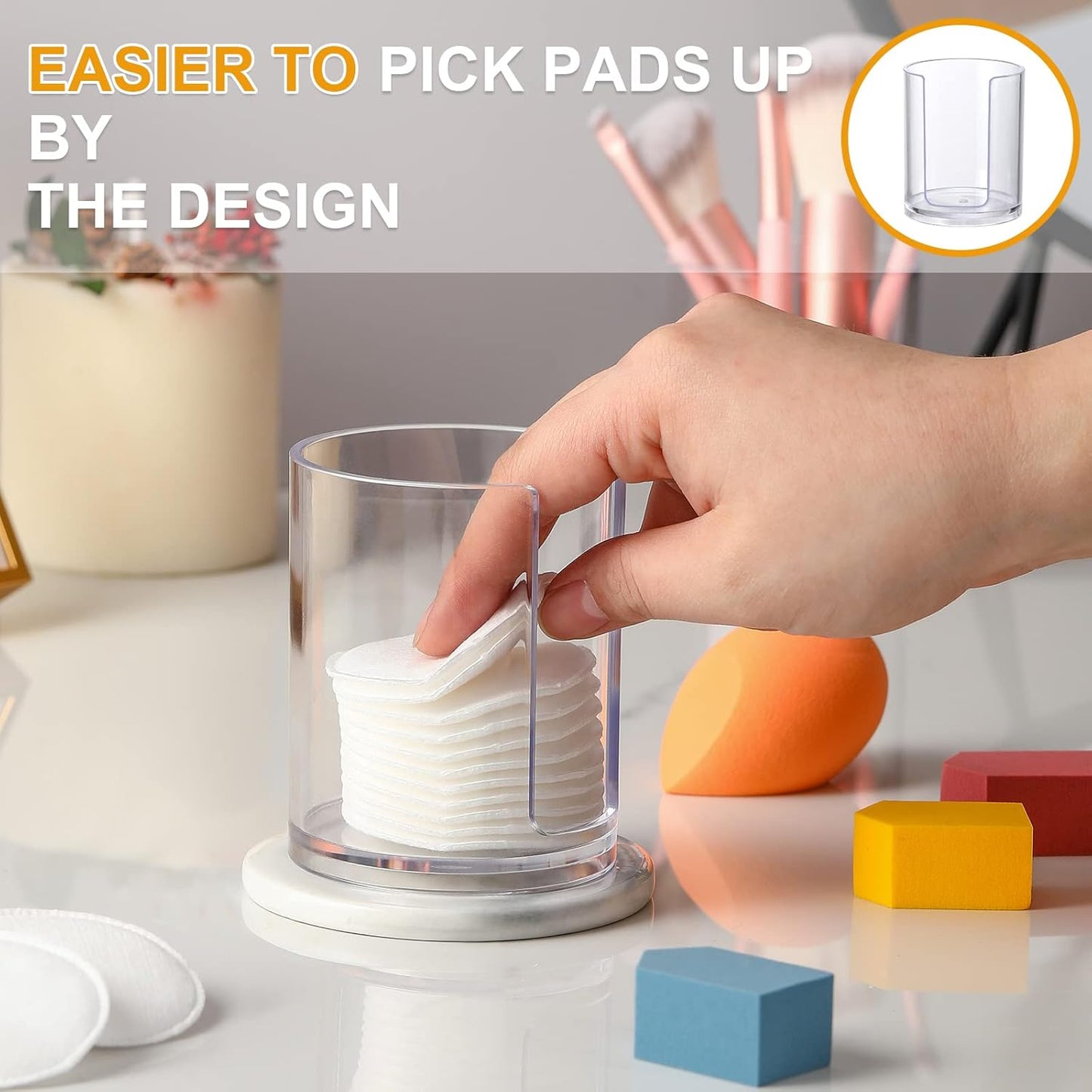 Bathroom Cup Dispenser, 2 Pack Mouthwash Cups Holder, Small Disposable Paper Cup Holders for Rinsing Cups on Bathroom Vanity Countertops