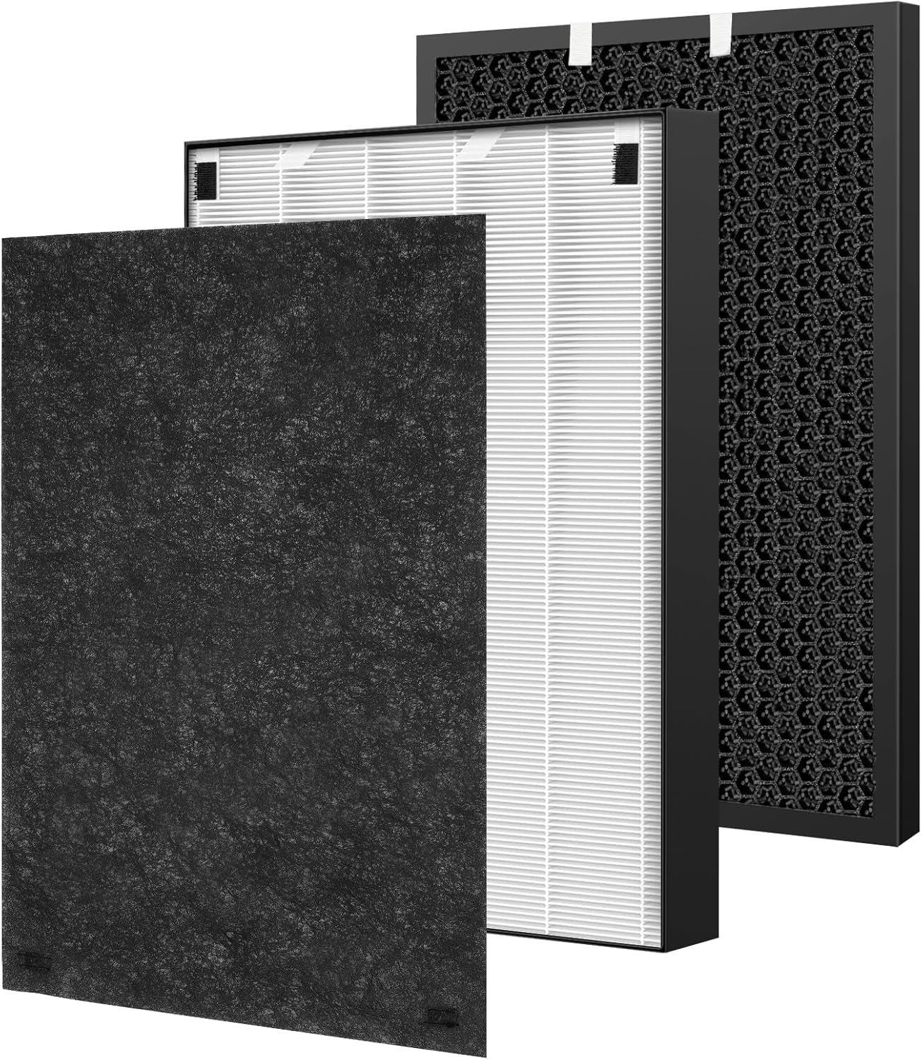 Air 320 Filter Replacement Set for Bissell Air320 and Air220 Models, Includes 1 HEPA Filter, 1 Pre-Filter, and 1 Carbon Filter, Compatible with Parts 2677, 2678, and 2804