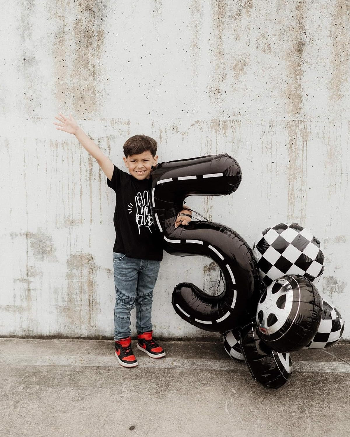 Race Car Number 24 Balloon 40 Inch, Black 24 Number Balloons, 24Th Birthday Decorations, 24 Year Old Race Themed Party Decorations