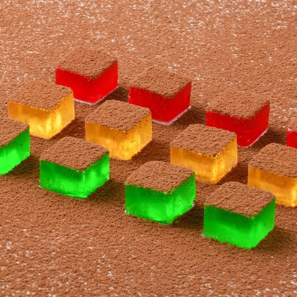 Square Silicone Candy Molds - Mini Silicone Molds for Hard Candy, Chocolate, Gummy, Caramel, Ganache, Ice Cubes (1)