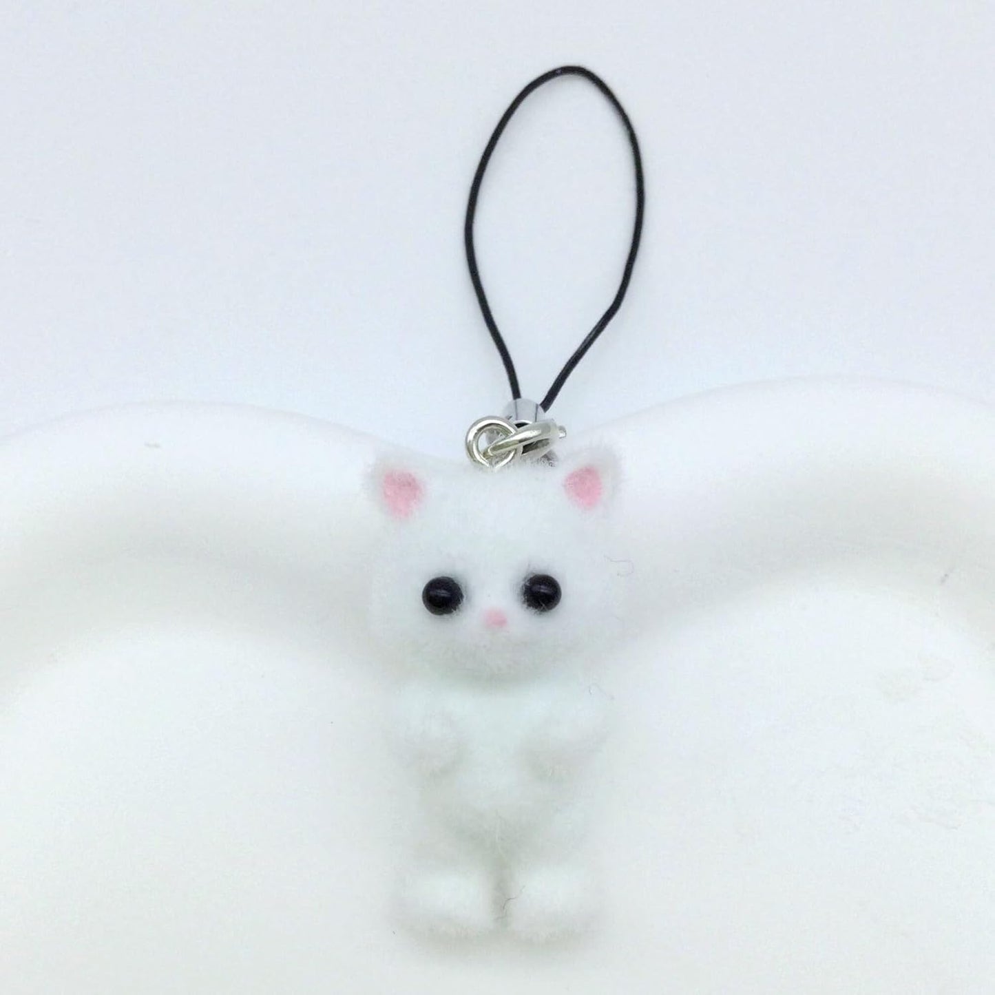 Cat Phone Charms Y2K Cute Aesthetic Kawaii Cat Mobile Phone Pendants Wrist Straps Lanyard Accessories for Bag Backpack Keychain Camera Pendants Decor