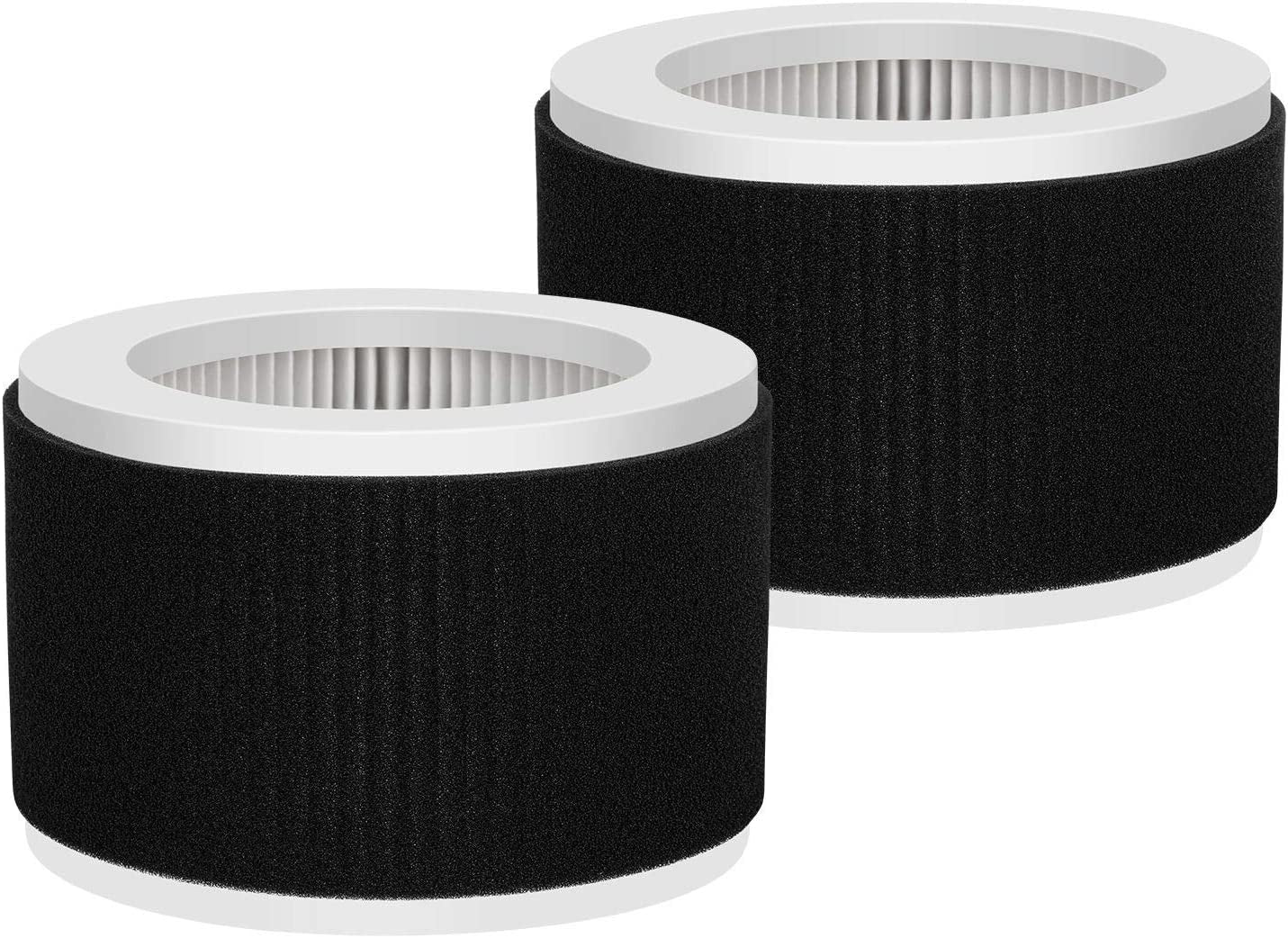 EPI810 Replacement Filter for KOIOS, MOOKA, and MEGAWISE Air Purifiers - 3-in-1 HEPA Filter - 2-Pack