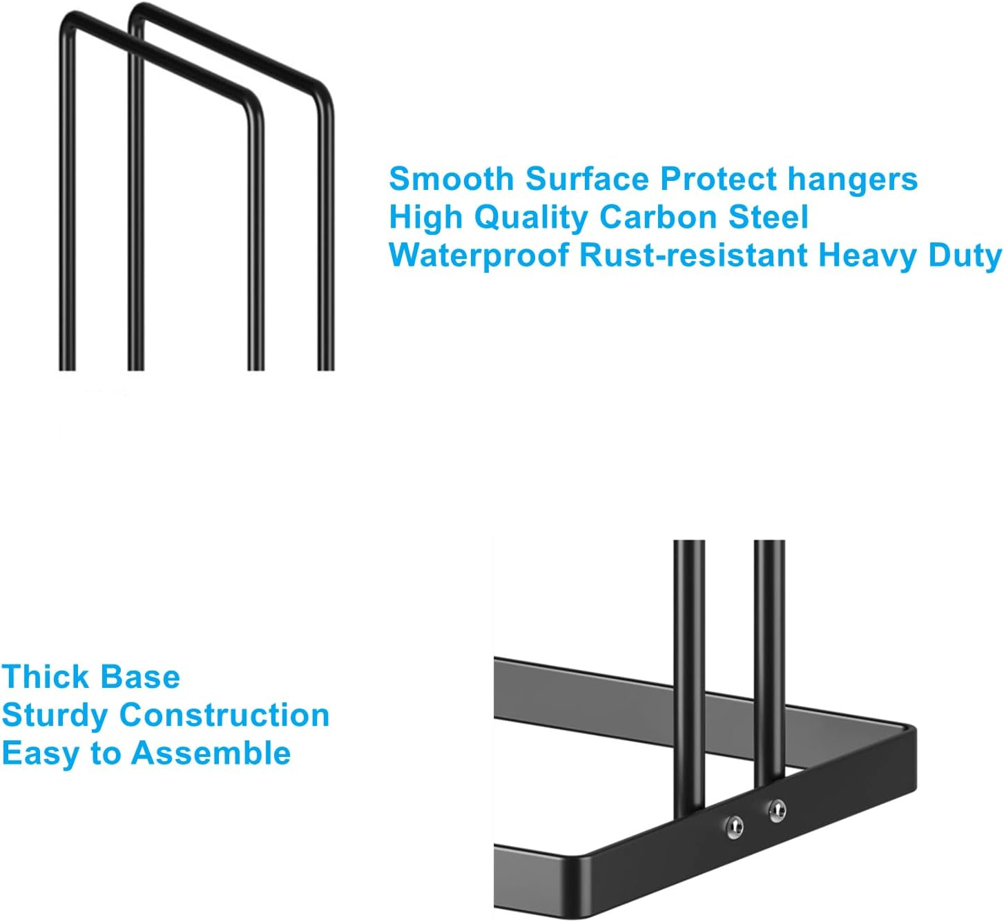 Hanger Organizer Stacker, Clothes Hanger Holder for Closet Laundry Room, Hangars Stacker Hold up 110 Wire Hangers for Storage Organizer, Hanger Rack Stand for Adult Child Velvet Pants Hangers