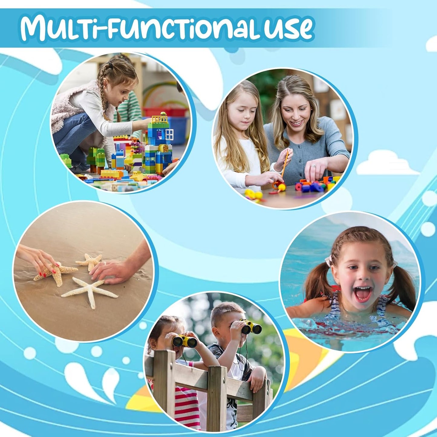 Sea Shell Bags for Beach,2Pcs Mesh Seashell Holder,Shelling Collecting Tools Travel Sand Toys Storage Bucket for Sandbox,Beach Vacation Essentials for Kids,The Beach Must Haves Sand Box Toy Bag