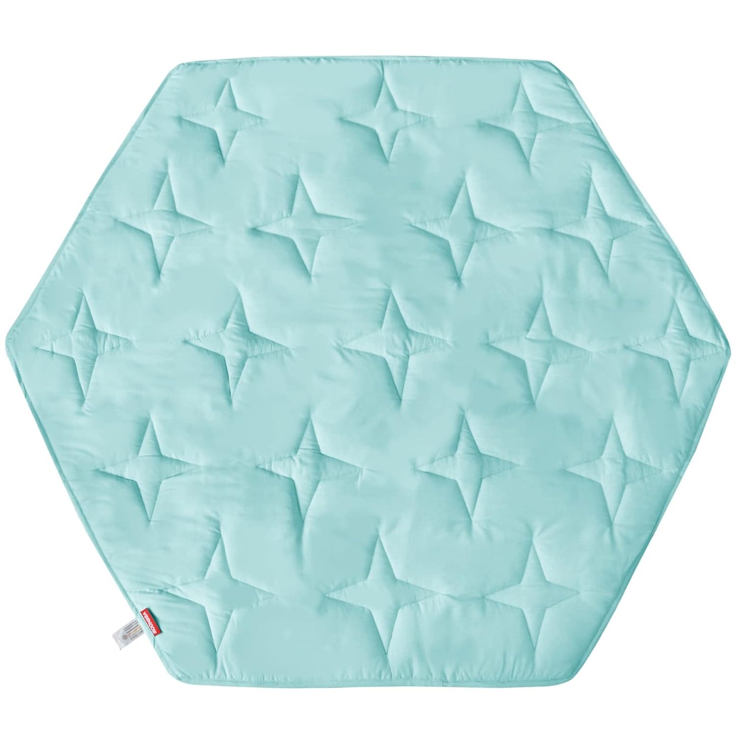 Hexagon Playpen Mattress Mat Blue, Non Slip Playpen Mat for Regalo Play Yard 6 Panel Playpen, Fit Hiccapop 53" Playpod Portable Playard, Kids Tent Mat Hexagon
