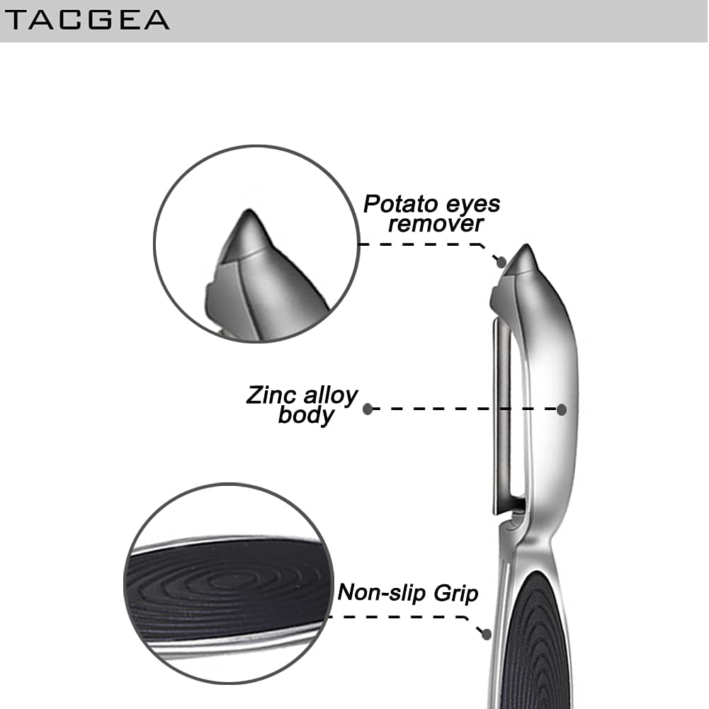 Vegetable Peeler & Stainless Steel Kitchen Tongs