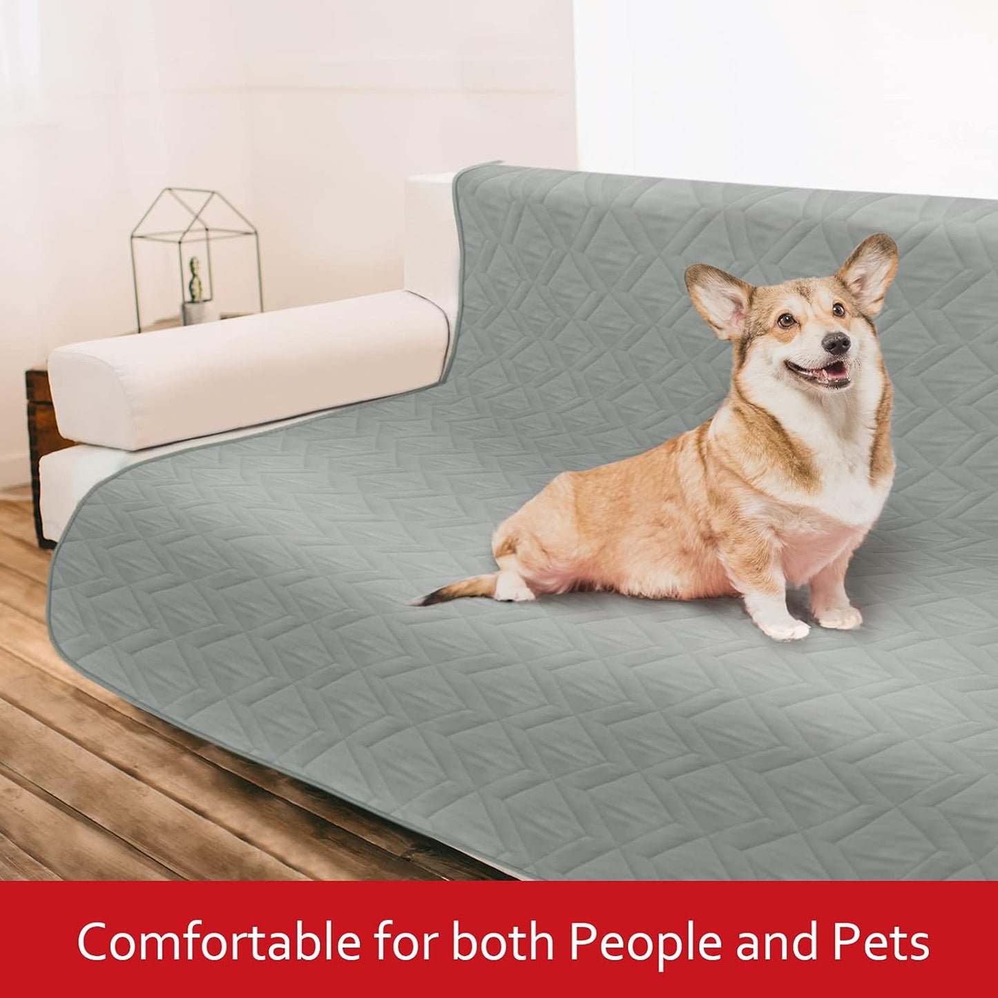 Waterproof Dog Bed Cover Antislip Pet Blanket Sofa Couch Furniture Protector Cover for Kids Children Dog Cat(52" X 82")