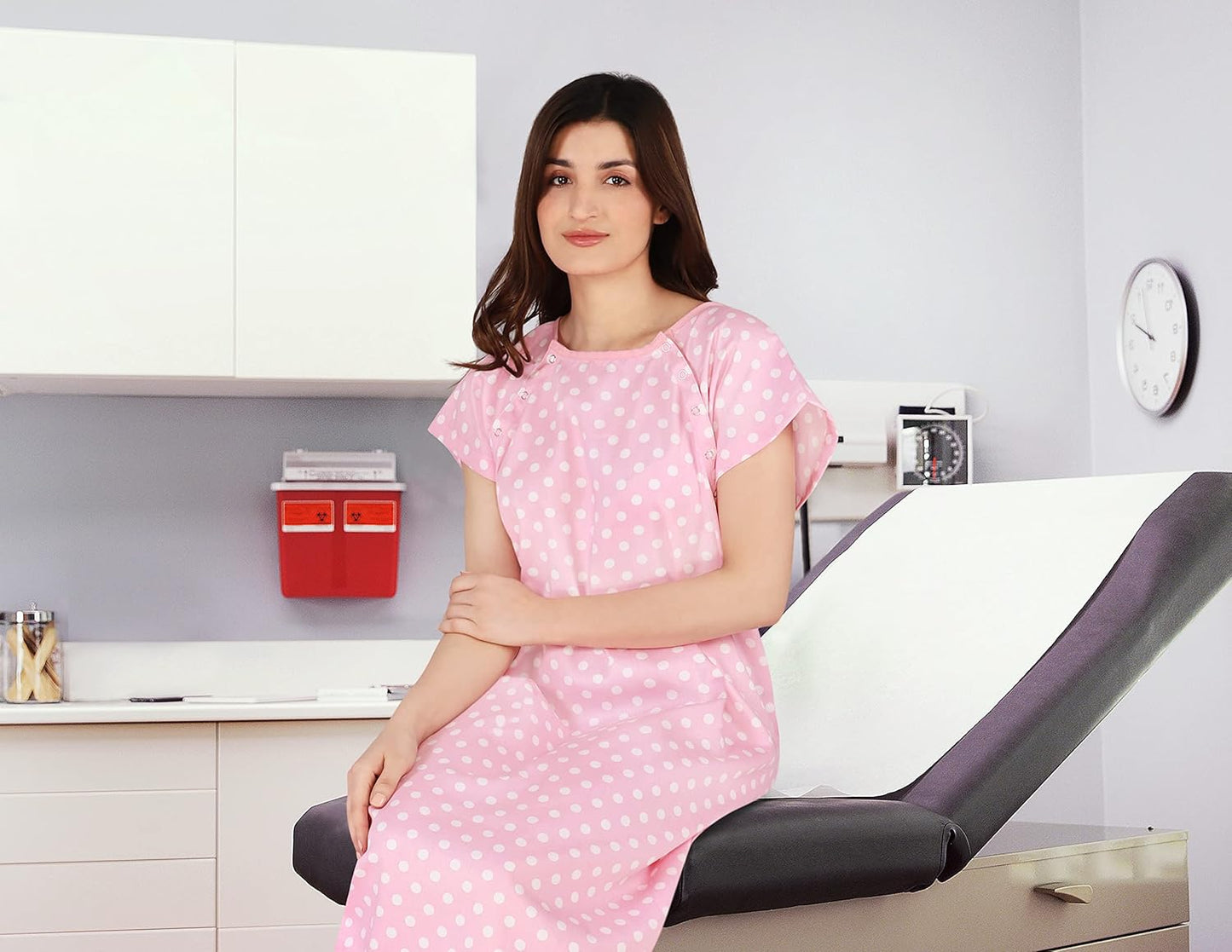 Women'S Hospital Gown Soft Comfortable and Stylish Patient Gown