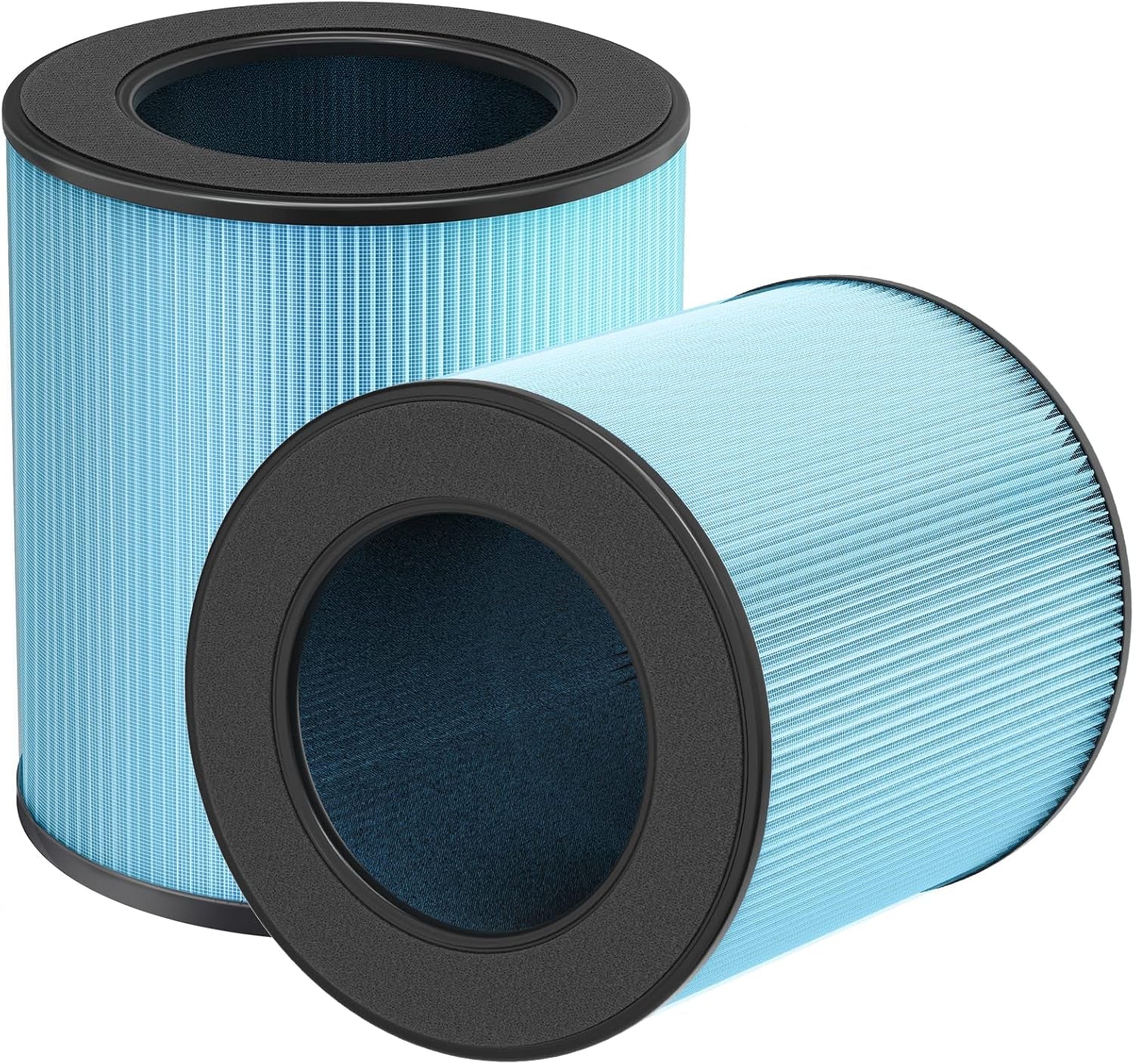 MK03 Air Filter Replacement - 2 Pack, 4-In-1 HEPA Filter Compatible with POMORON MJ003H Air Purifier, Replaces MG03JHLX/DH-JH03/MJ003H-RF