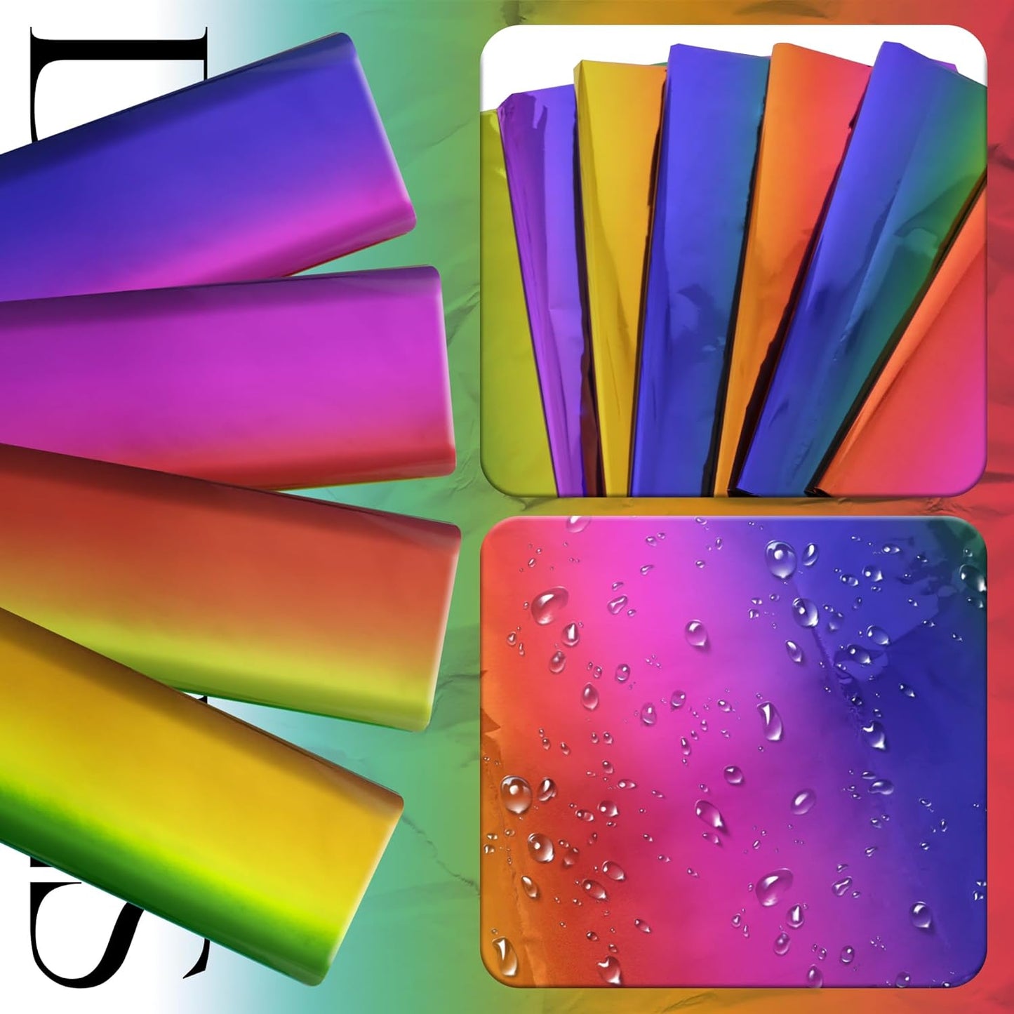 Set of 2 Disposable Tie-Dye Rainbow Tablecloths, 54 x 72 Inches, Colorful Plastic Covers for Celebrations, Weddings, and Events