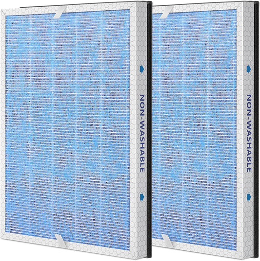 MSA3 Replacement Filter, Compatible with Membrane Solutions MSA3/MSA3S Air Purifier,【Upgraded】3-In-1 Filter, 2-Pack - Standard Version