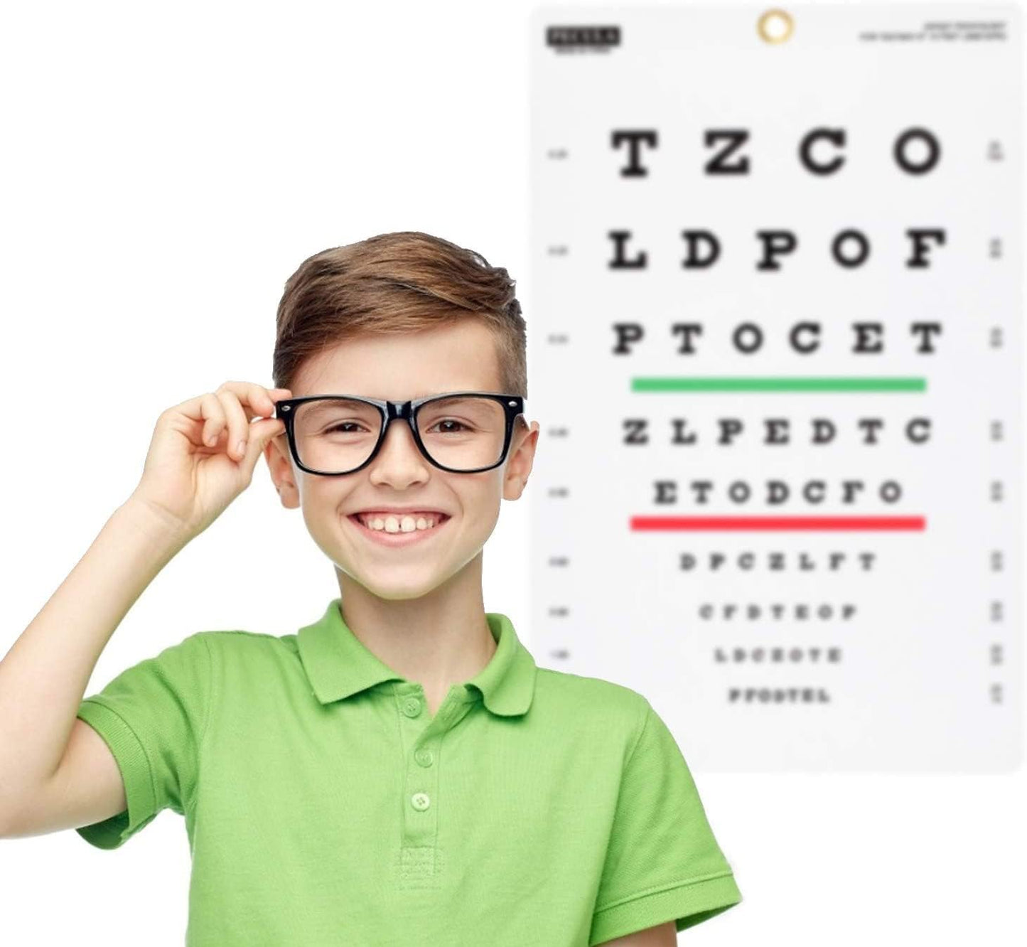 Snellen Chart, Wall Chart for Eye Exams - 10 Ft 9 X 14 In