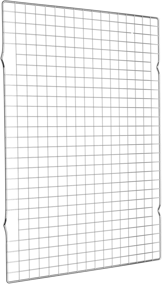 Cooling Rack for Baking, 16X10 Inches Baking Rack, Thick Wire Cookie Rack for Cooking, Roasting, Grilling, Drying, Oven Safe, Fits Half Sheet Pan
