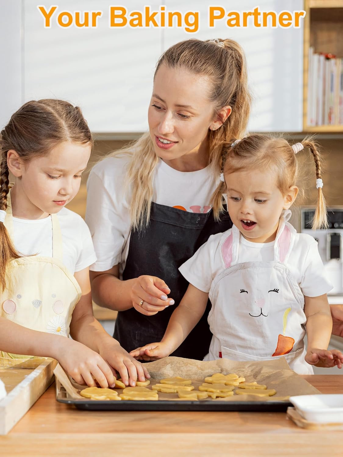 Parchment Paper Roll for Baking, 15 in X 108 Ft, 135 Sq.Ft, Non-Stick Unbleached Parchment Paper, Oven Baking Paper with Slide Cutter, for Kitchen Baking Cooking Grilling Steaming