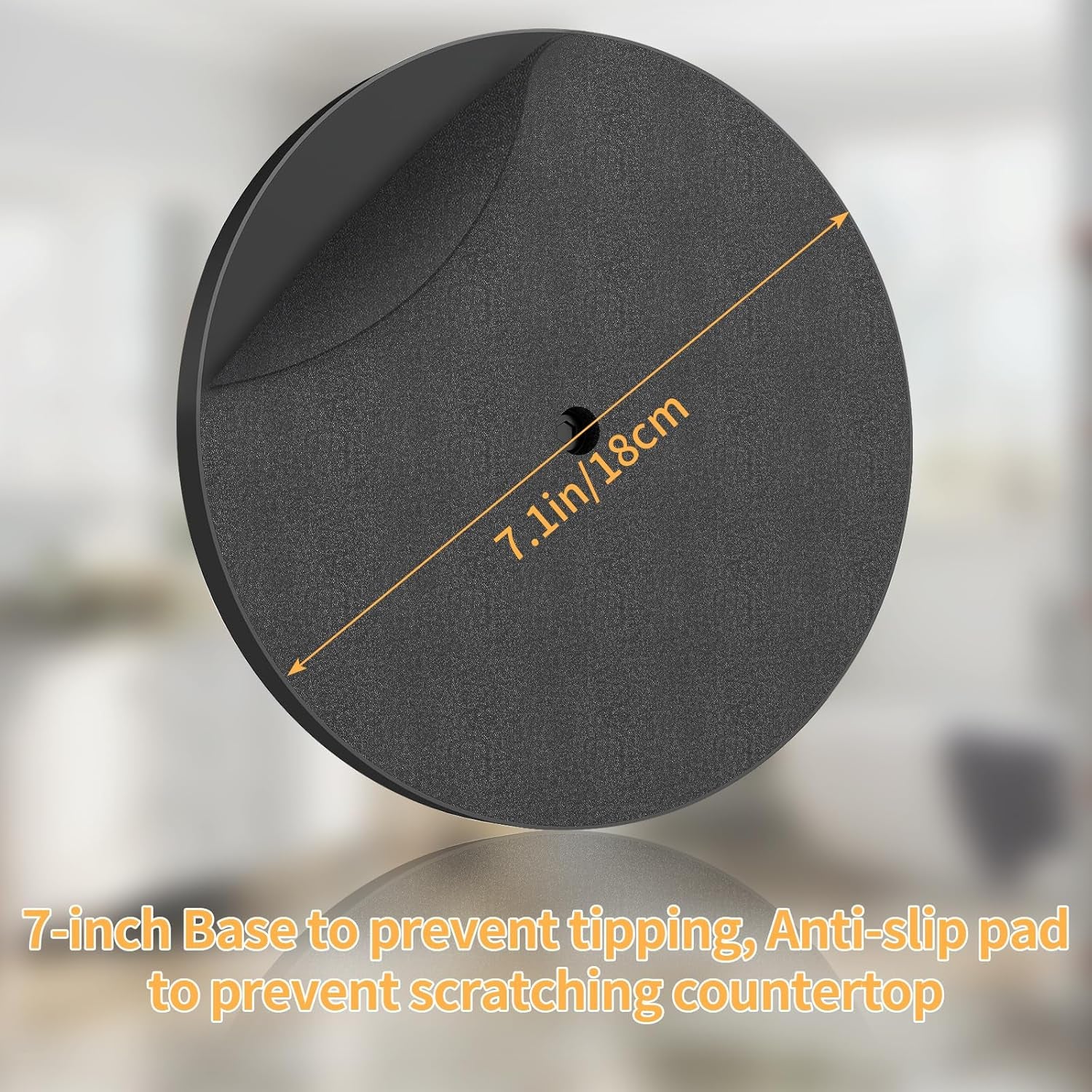 Hand Towel Stand, Towel Holder Stand for Bathroom Countertop Kitchen, 16.5IN Adjustable Retractable T-Shape Hand Towel Rack, Matte Black