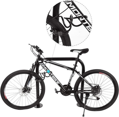 Bike Lock, Bicycle Lock 4 Feet Cable Lock 1/2 Inch Resettable Bike Lock Combination with Mounting Bracket, Bike Accessories for Bicycle, Electric Scooter, Motorcycle