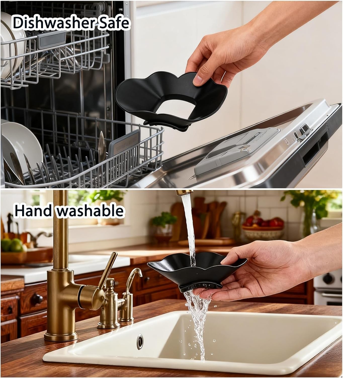 Funnel for Ninja Slushie Machine,Anti-Splash Flow Hood Prevent the Liquid from Spilling for Ninja Slushie Machine Fs301&Fs300,Slushie Machine Accessories