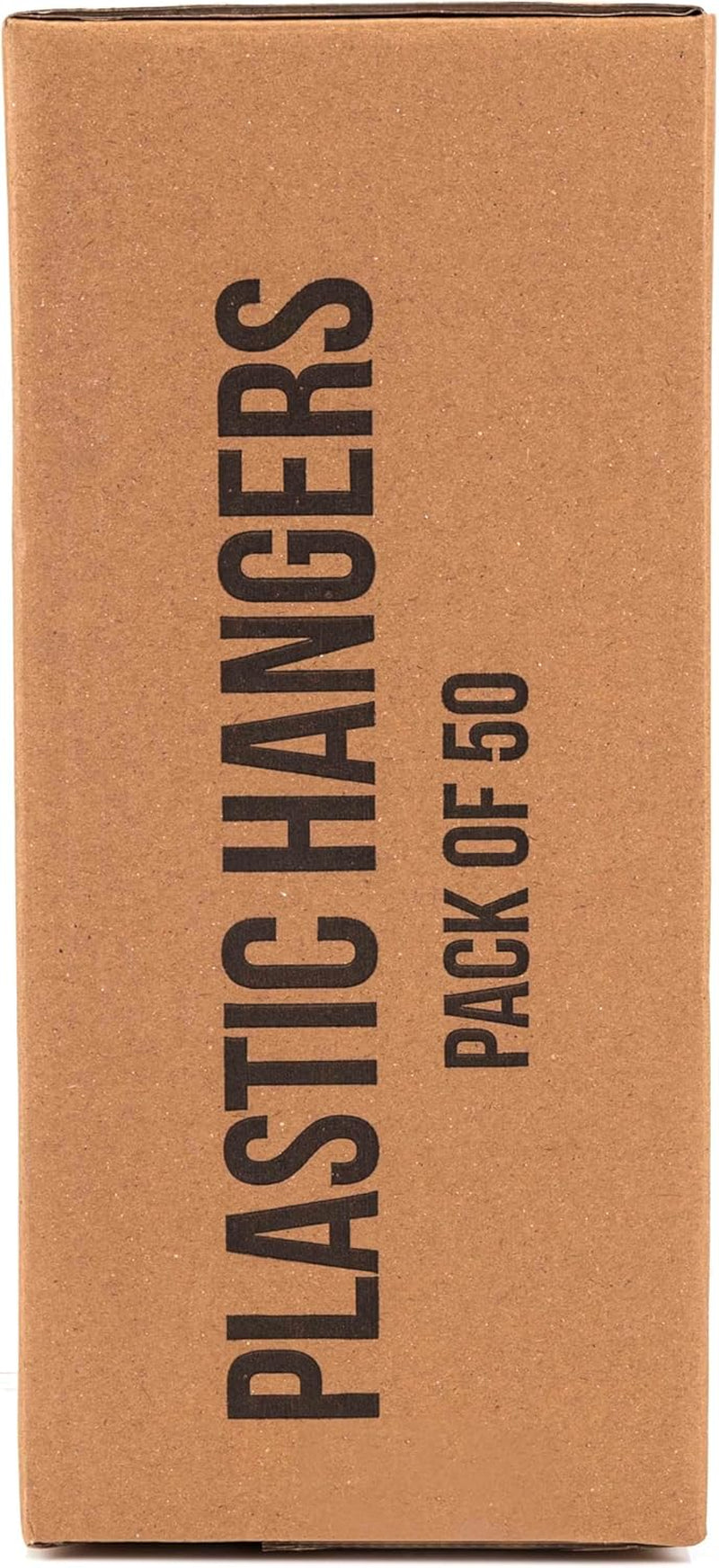 - Plastic Hangers 50 Pack - Space Saving Clothes Hanger - Durable and Strong Closet Organizers and Storage Makes It Ideal Apartment or Dorm Room Essentials for Girls or Guys (White)