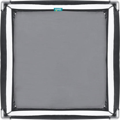 Square Playard/Playpen Fitted Sheets, Perfect for New Room2 / Totbloc Portable Playard, 2 Pack, Ultra Soft Microfiber, Fitted Playpen Sheet, Grey.