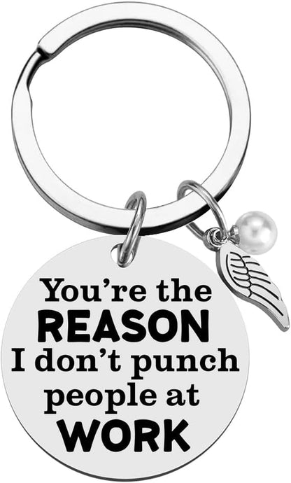 Best Friend Gift for Women - Gifts for Coworkers, Bestie Friendship Office Funny Appreciation Thank You Birthday Retirement Farewell Going Away Lady Gifts - Novelty Girls Accessories Keychains