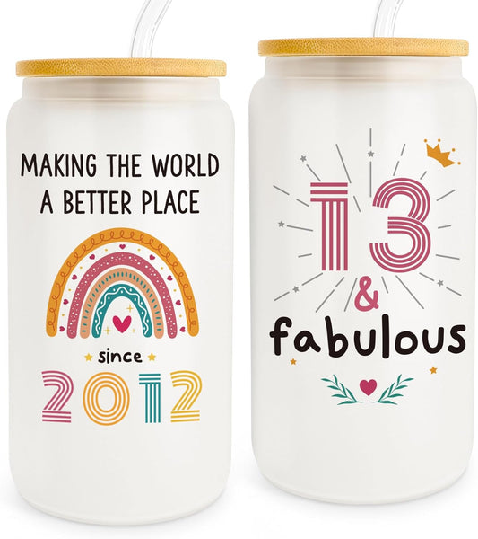 13Th Birthday Gifts for Girls, Girls 13Th Birthday Gifts Ideas, Happy 13Th Birthday Gifts for Her, Daughter, Niece, Granddaughter, 13Th Birthday Decorations for Girls, Birthday Gifts for Teen Girls