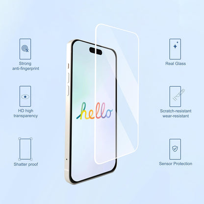 3 Pack Screen Protector for Iphone 16 Pro Max and 3 Pack Lens Protector for Iphone 16 Pro/16 Pro Max