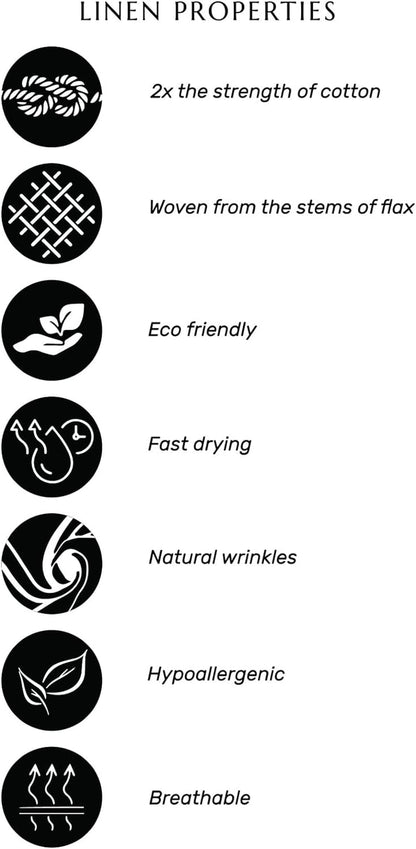 Linen Table Runner 72 Inches Long - Athena, 100% Pure Linen Light Natural Table Runner 14 X 72 Inch for Dining, Summer