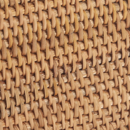 Rattan Tissue Box Cover Natural Woven Facial Napkin Holder Square (Natural, 5.5X5.5X5.9 Inch)
