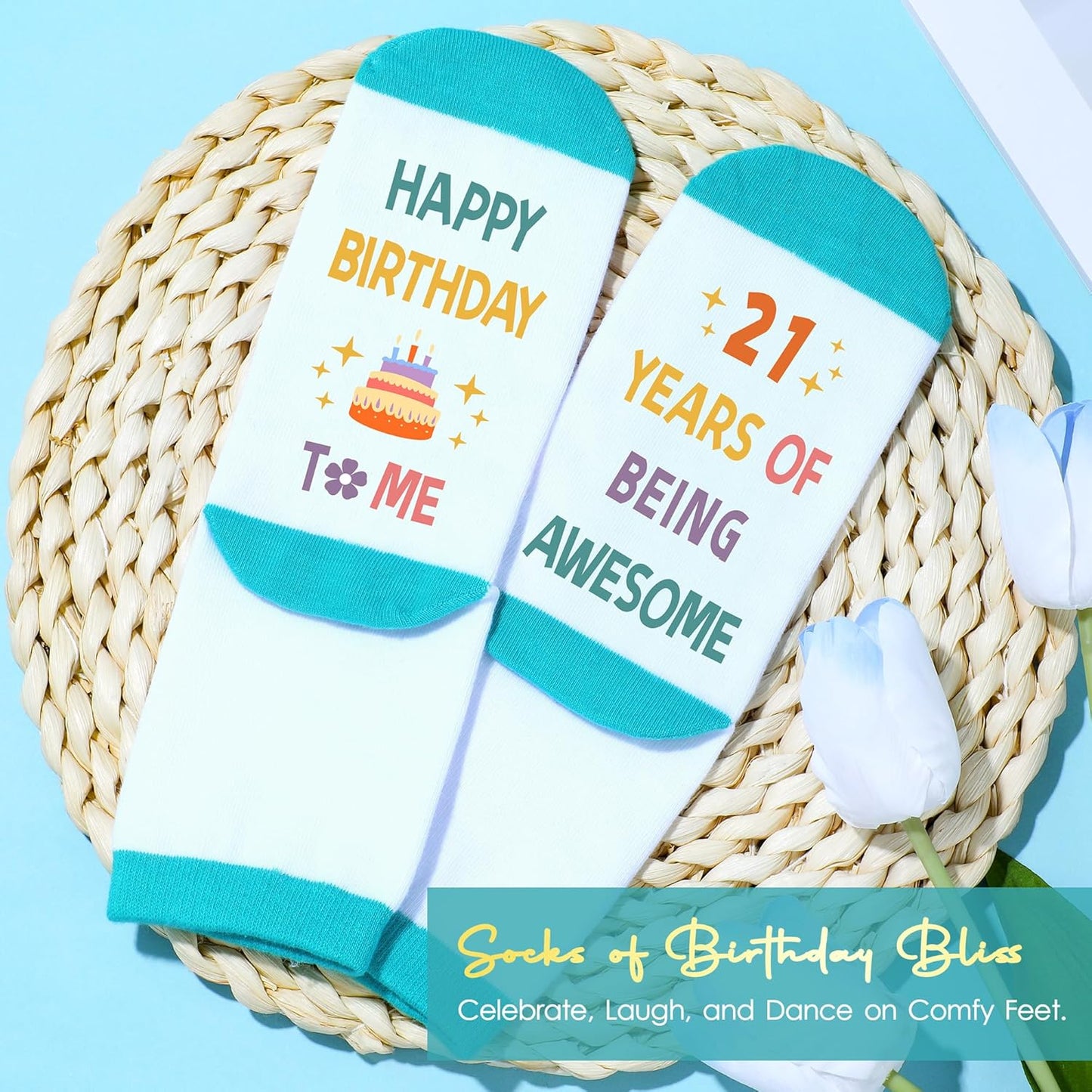 Elegant 21st Birthday Gift Basket for Her - Thoughtful Gifts for 21-Year-Old Women Including Tumbler and Accessories