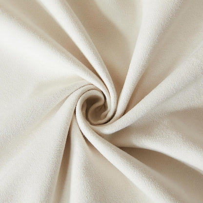 4 Packs Premium Faux Suede Decorative Throw Pillow Covers, Super Soft Square Pillow Case,Solid Cushion Cover for Couch/Sofa/Bedroom (16"X 16",Set of 2, Ivory)