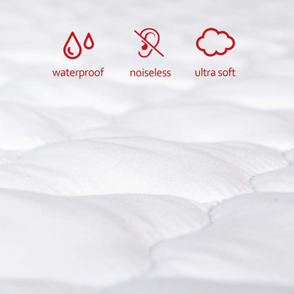 Pack and Play Mattress Pad (6 Sizes), Compatible with Pamo Babe Portable Playard, Pack and Play Mattress Sheets Cover Protector Waterproof Soft Quilted