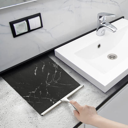 All-Purpose Shower Squeegee for Shower Doors, Bathroom, Window and Car Glass - Stainless Steel, 10 Inches