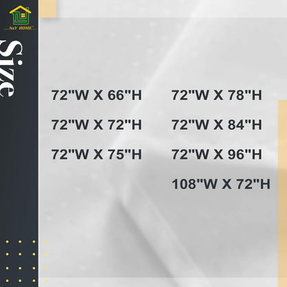 Hotel Fabric Shower Curtain or Liner, Cloth Textured White Shower Curtain with Bottom Magnets, Machine Washable, 72 X 72 Inches for Bathroom