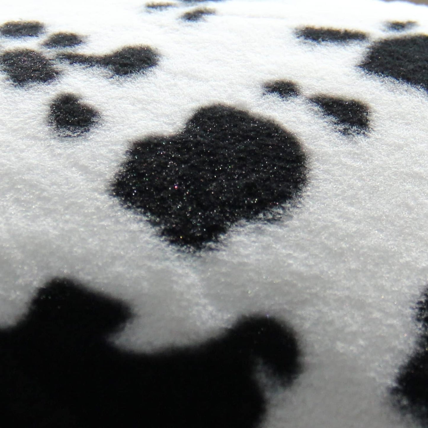 Cowhide Throw Pillow Covers Farmhouse Animal Skin Soft Cozy Fleece Flurry Cushion Case Cow Pattern Faux Fur Pillowcases for Couch Bedroom Set of 2 18 X 18 Inch Black