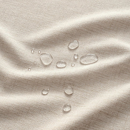 Grayish White Linen Tablecloth 60X84 Inch Rectangle Table Cloth Waterproof,Stain Resistant & Wrinkle Resistant for Dining Party Wedding