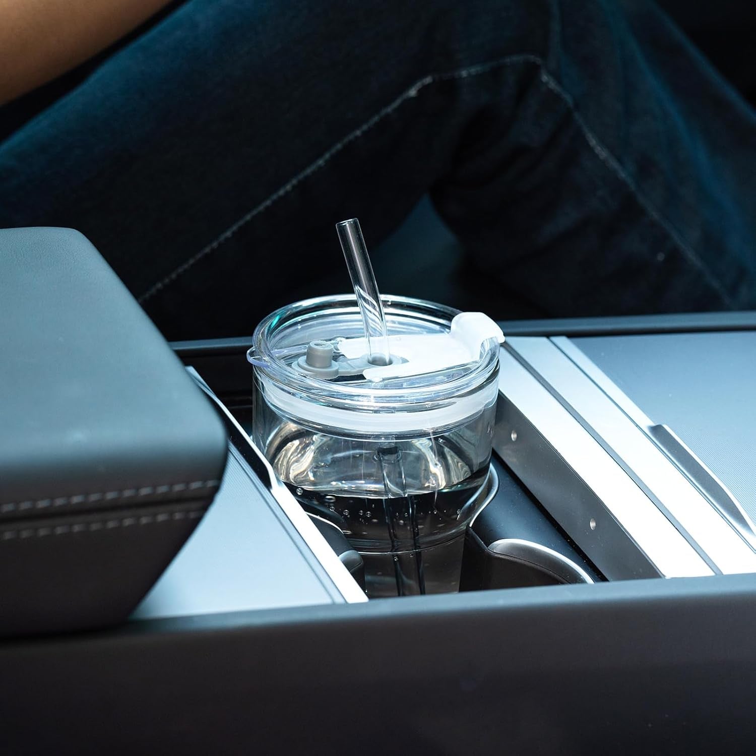 Replacement Lid for 20 Oz Cup, Replacement Lid Compatible with YETI 20 Oz Cup, 20 Oz Non-Spill Lid (Amber)
