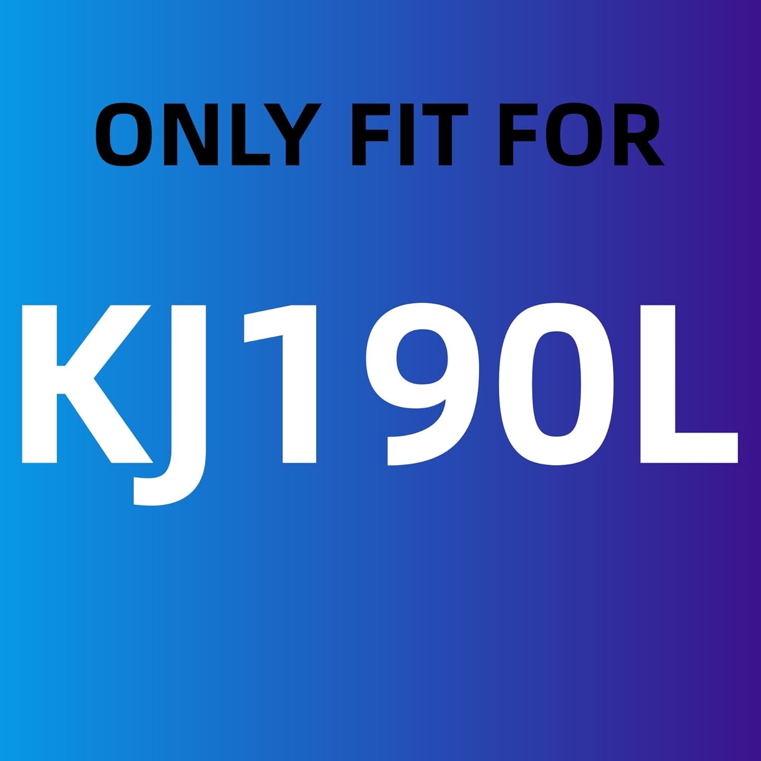 2 Pack KJ190L Filter Replacement Compatible with MOOKA KJ190L Air Purifier for Home Large Room 2000 Ft², 2 HEPA Filters and 4 Washable Prefilters Pet Air Purifier Filters for Bedroom