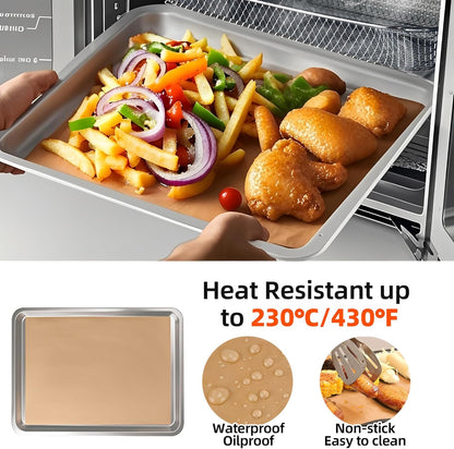 Air Fryer Liners for Midea Flexify French Door Toaster Oven Air Fryer Combo, 100Pcs Disposable Parchment Paper