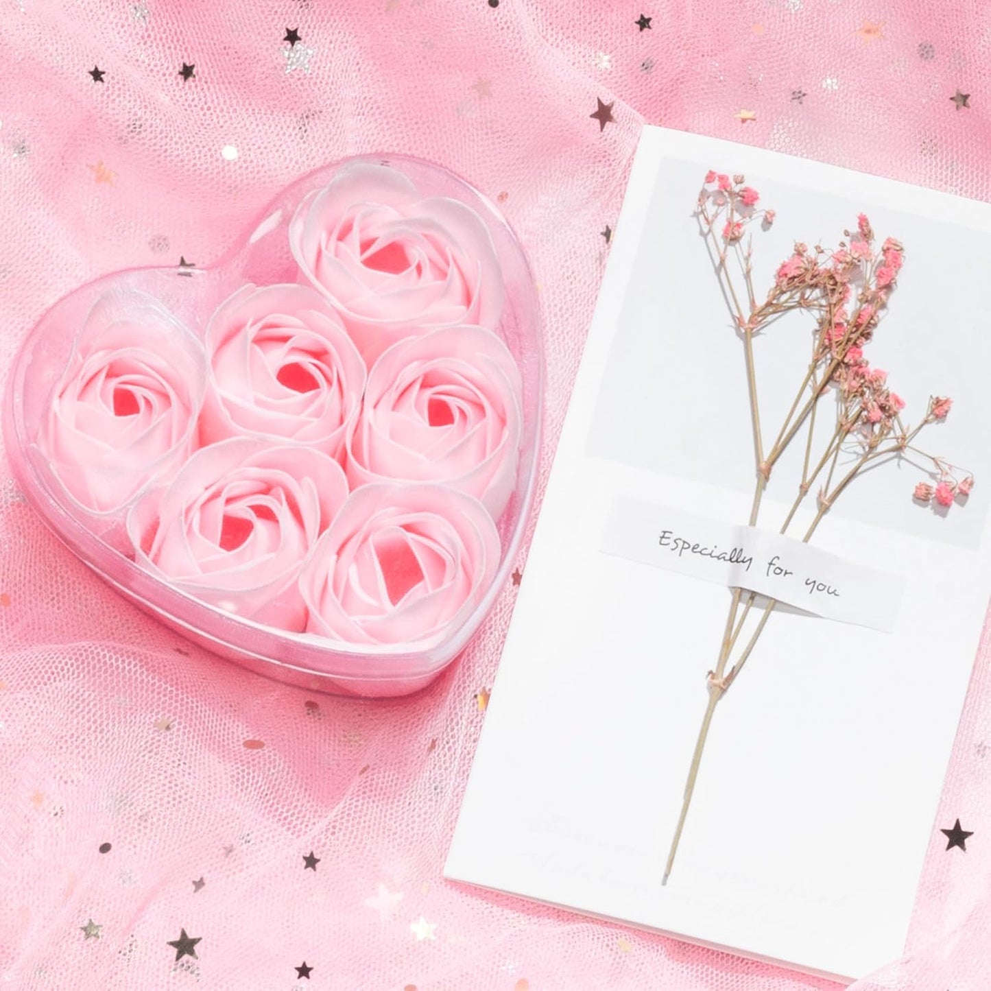 Birthday Gifts for Women Self Care Gifts Get Well Soon Gifts, Rose Relaxing Spa Gifts Basket Care Package W/ Luxury Flannel Blanket, Unique Mothers Day Gifts for Mom Her Friend Sister Wife Grandma