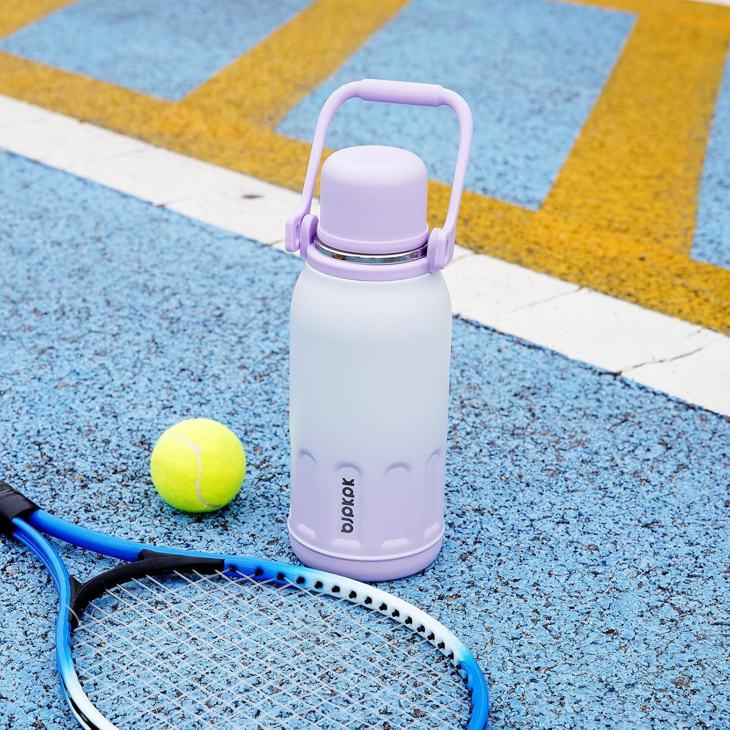 27Oz Insulated Thermal Water Bottle with Lid and Carry Handle BPA Free Stainless Steel Water Bottles for School,Army Green