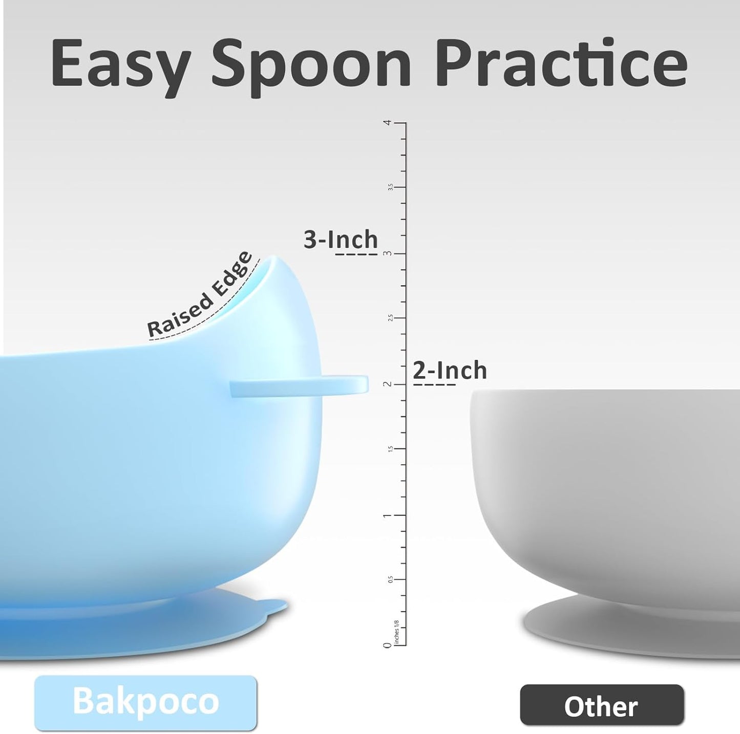 Stainless Steel Baby Bowls with Suction, 2-In-1 SUS304 Toddlers Bowl & Removable Silicone Suction Kids Bowl, anti Scald Non Toxic Snack Container for Baby Food Feeding, 4 Colors Set