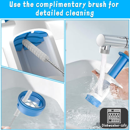 Grape Cutter, Fruit Slicer and Veggie Divider with Stainless Steel Blades for Baby Supplement- Strip Blade