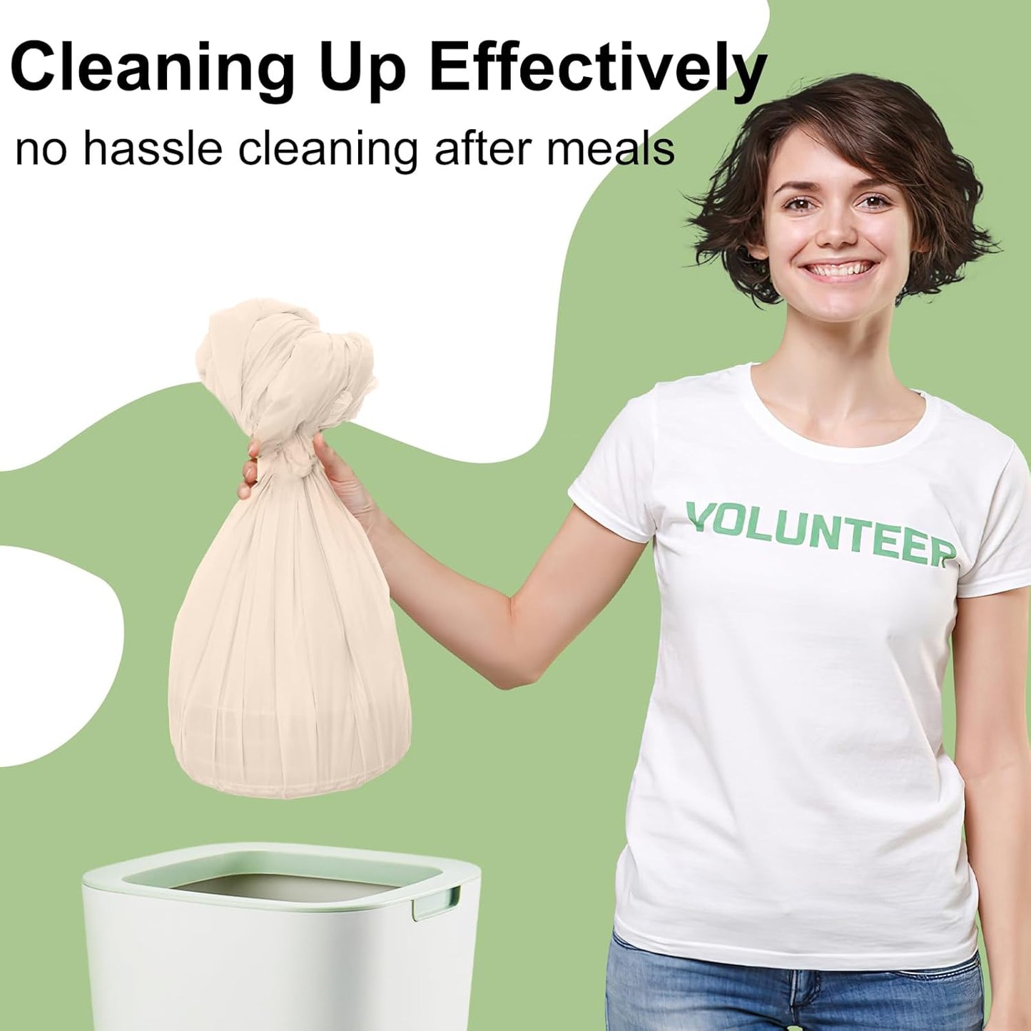 6 Packs Disposable Plastic Table Cloth, 54 X 108 Inch Waterproof Rectangle Tablecloth, Leakproof & Sturdy Decorative Table Covers for Picnic, Party and Outdoor, Ivory