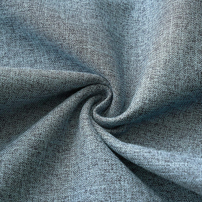 Pack of 2 Decorative Linen Burlap Coastal Pillow Covers Farmhouse Accent Pillowcases for Sofa Car Couch Bedroom Living Room Decor 18X18 Inch Dusty Blue