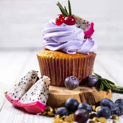 Premium Grease-Proof Natural Cupcake Liners, 500 Count - Food-Grade Baking Cups for Cupcakes, Muffins, and Nuts, Odor-Free