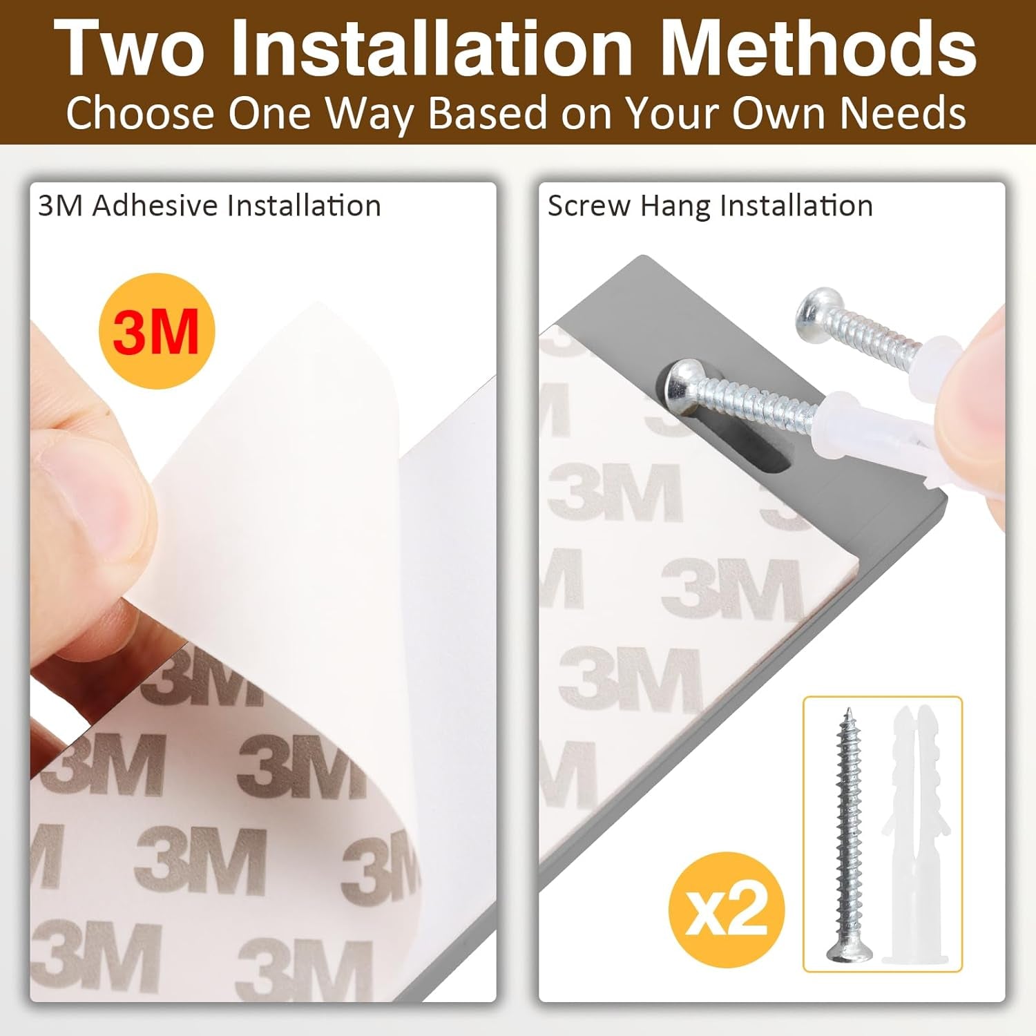 3 Pack Sunglass Organizer, Wall Mounted Sunglasses Organizer, Wooden Glasses Holder Sunglass Holder, Sunglasses Rack for Hanging Your Multiple Eyeglasses, for Wall, Home Decor(Light Grey)