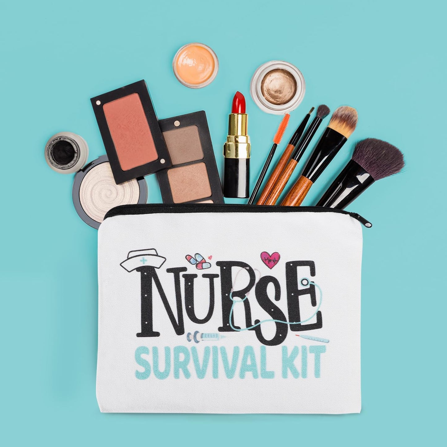 Nurse Gifts for Women, Nurses Week Gifts, Nurse Appreciation Gift for New, Graduation, Birthday - 16 Oz Glass Cup Gift Set