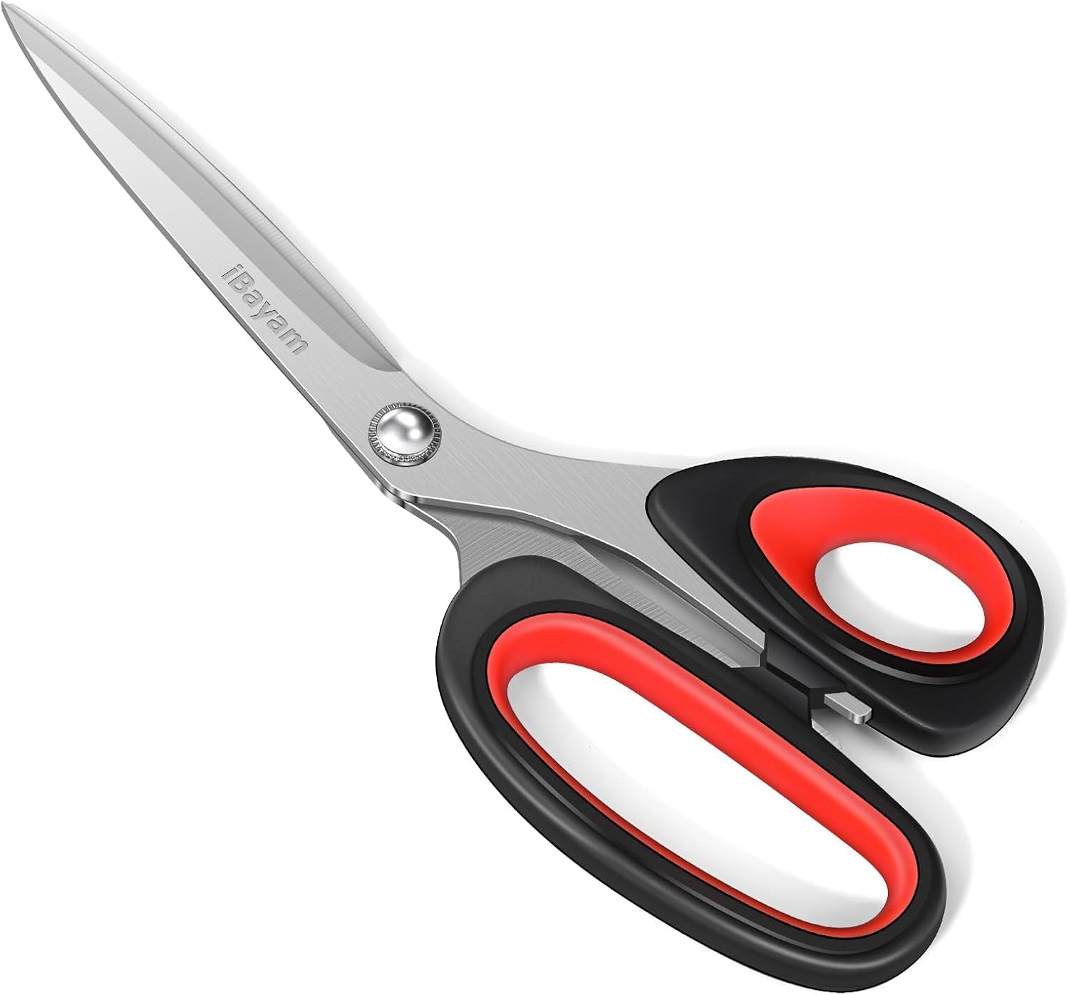 Scissors All Purpose, 9.3 Inch Scissors Heavy Duty Stainless Steel Shears for Home Household Cutting Fabric Leather, Sewing Shears, Paper Box Cutter, Package Opener, Hand Cutting Tools