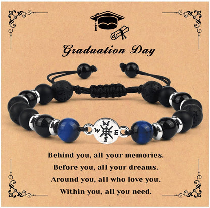 2025 Graduation Gifts for Him Cool High School College Class 5Th 8Th Grade Boy Bracelet Cards Middle School Kindergarten Masters Degree Senior Congratulations Gifts