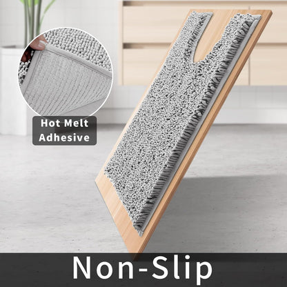 Luxury Shaggy Toilet Bath Mat U-Shaped Contour Rugs for Bathroom, 24.4 X 20.4 Inches, Soft and Comfortable, Maximum Absorbent, Dry Quickly, Non-Slip, Machine-Washable,Grey